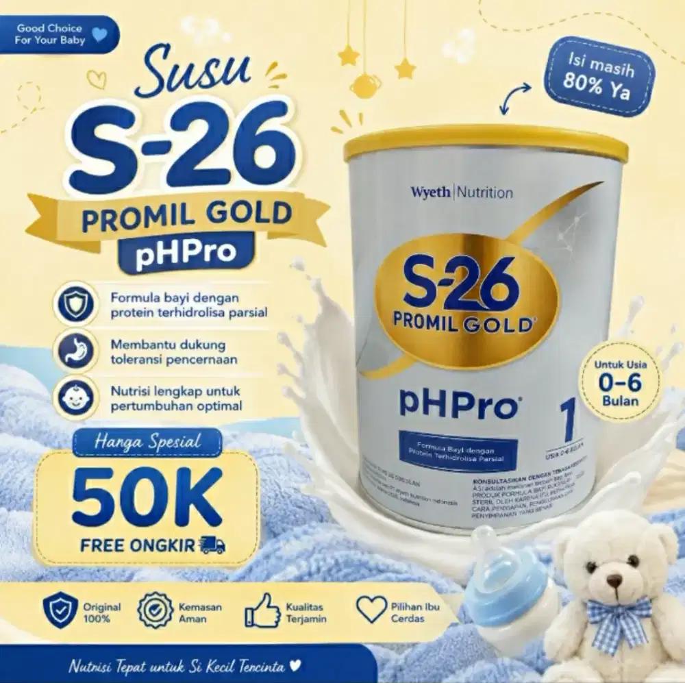 Jual Susu S-26 Promil Gold
