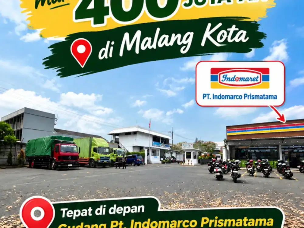 SISA SEDIKIT! Rumah di Perumahan ada BANK BRI Kedungkandang