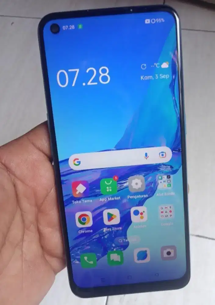 DIJUAL CEPAT !! OPPO A53 4/128 RESMI CPH2127 HITAM