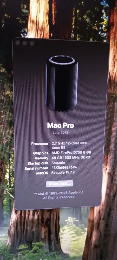Mac Pro Tabung 2013 Limited edition