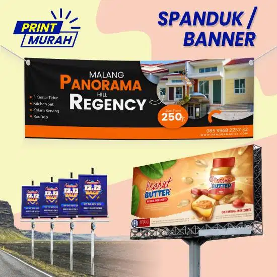 Spanduk design Free