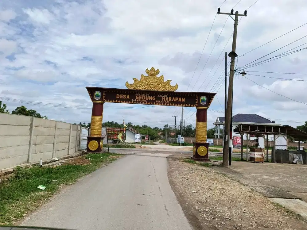 TANAH PREMIUM  100 MTR DARI JALUR DUA KORPRI ITERA