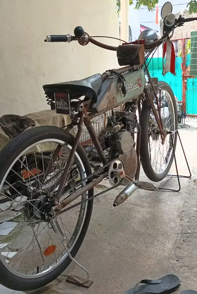 1920 Harley Davidson Board Track Vintage Antik