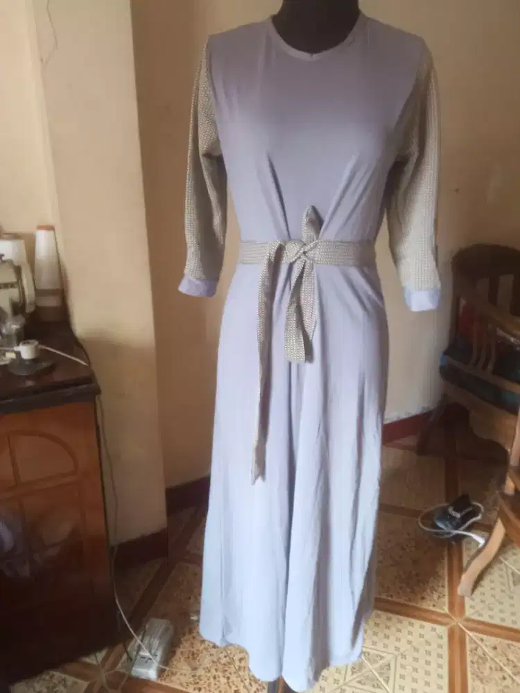 Gamis bahan kaos