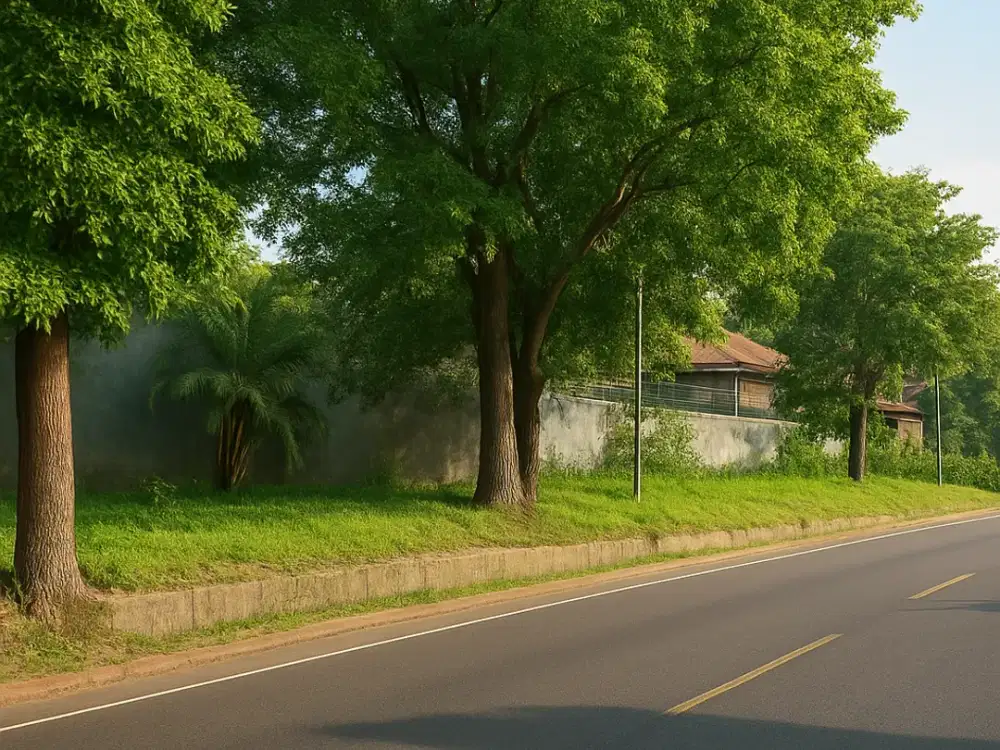 DIJUAL TANAH STRATEGIS JATINANGOR DEKAT UNPAD SUMEDANG - 21.190 m2, 3 SHM, Lebar 35m