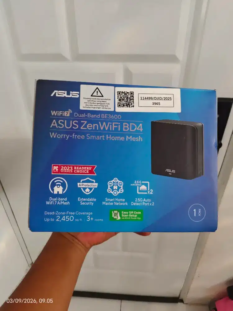 Router Asus ZenWiFi BD4 WiFi 7 BNOB