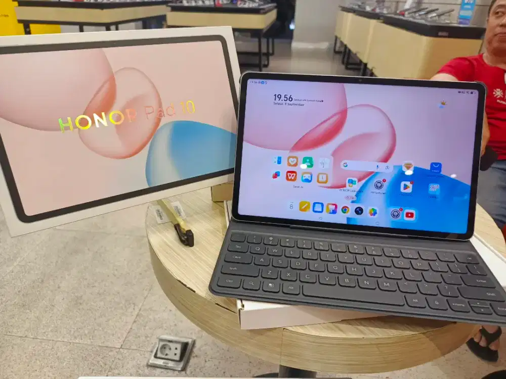 Tablet Honor pad10 sudah ada keyboardnya, bisa cicilan 12x