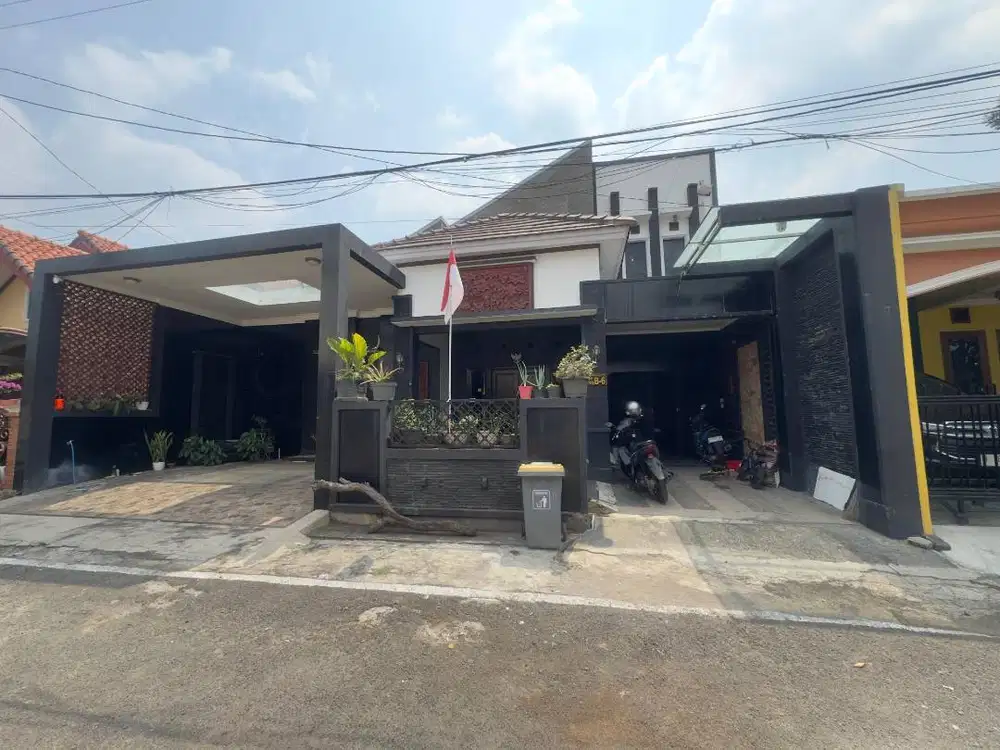 Rumah full furnish di srondol semarang