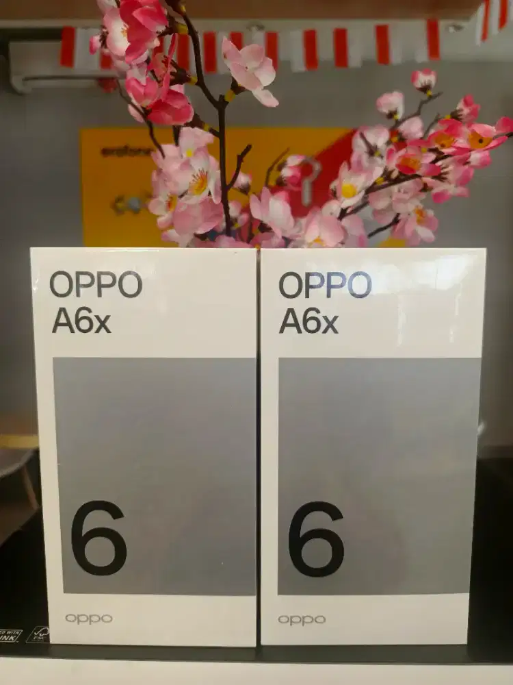 Ready oppo A6x, bisa cicilan syarat cukup KTP saja