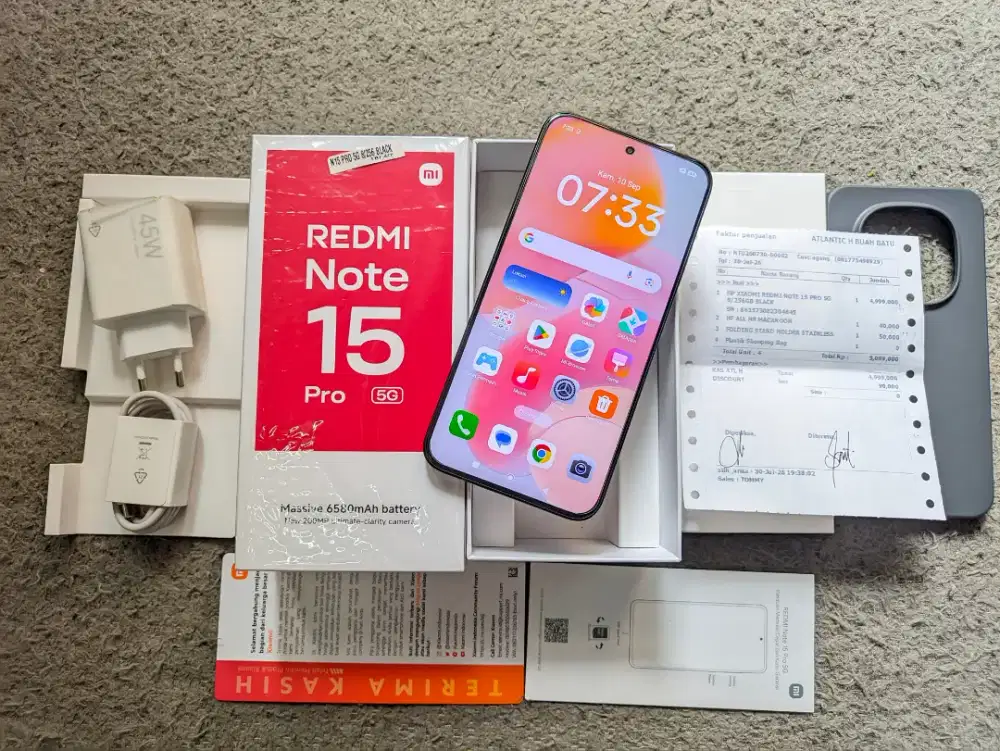 Redmi Note 15 Pro 5G Mulus 8/256gb