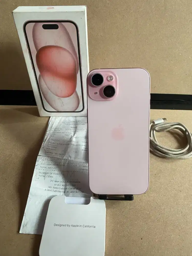 iPhone 15 Pink 128Gb iBox Fullset