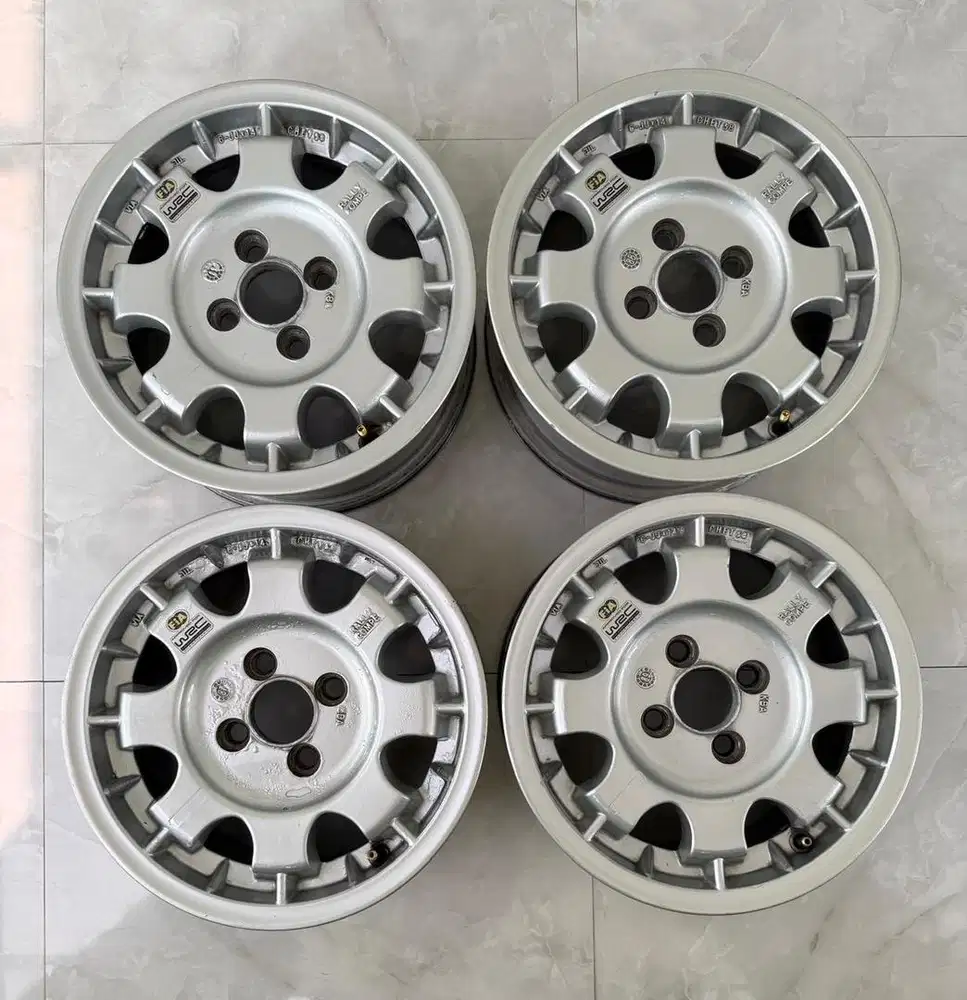 Velg Enkei Rally Compe R 14. PCD 100. ET 38. 6 inch