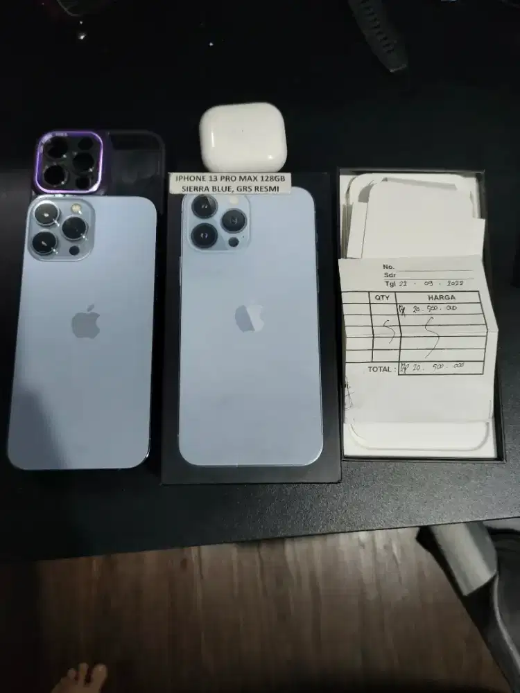 Iphone 13 Promax seirra blue