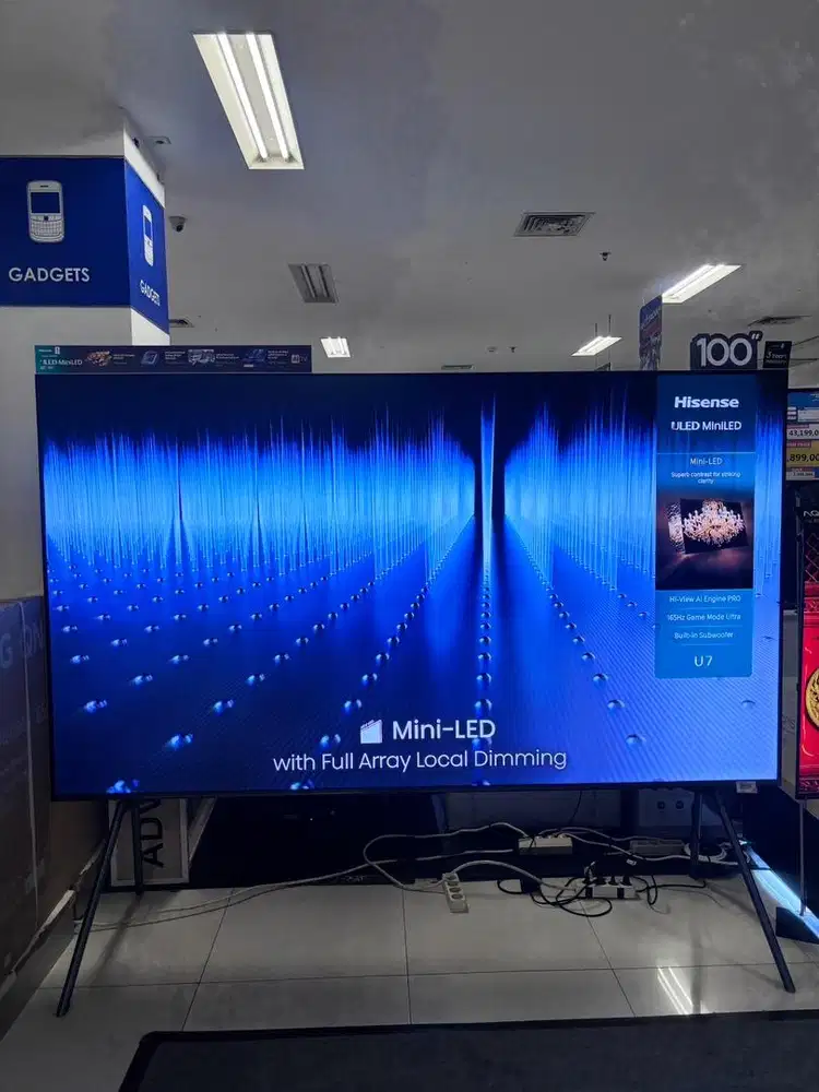 Miniled Smart TV Hisense 100 inch