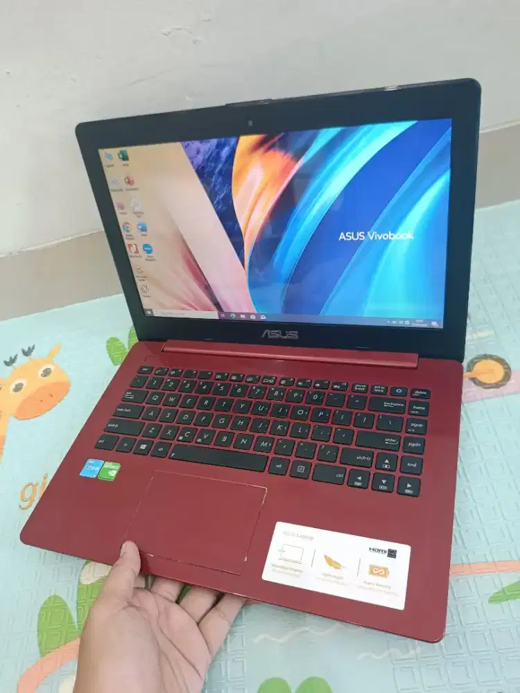 Laptop Asus Vivobook Core i3 RAM 12GB SSD VGA NVIDIA 2GB