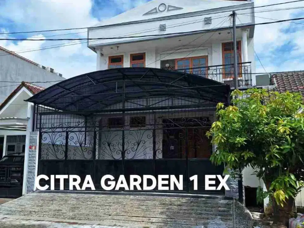 Dijual rumah citra garden 1 ex, 8x18, 2.5 lt, 4 kt, 3 km, shm