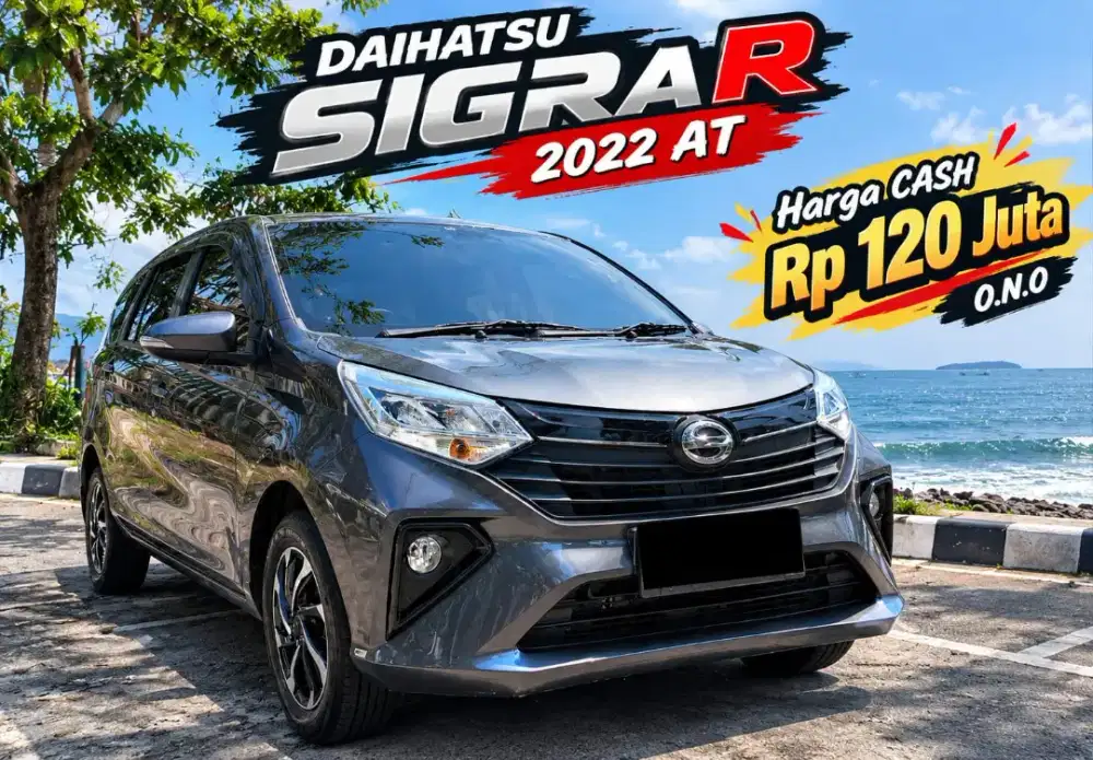 [TERMURAH CASH 120JT]DAIHATSU SIGRA R 1.2 TH 2022 MATIC KOND ISTIMEWA!