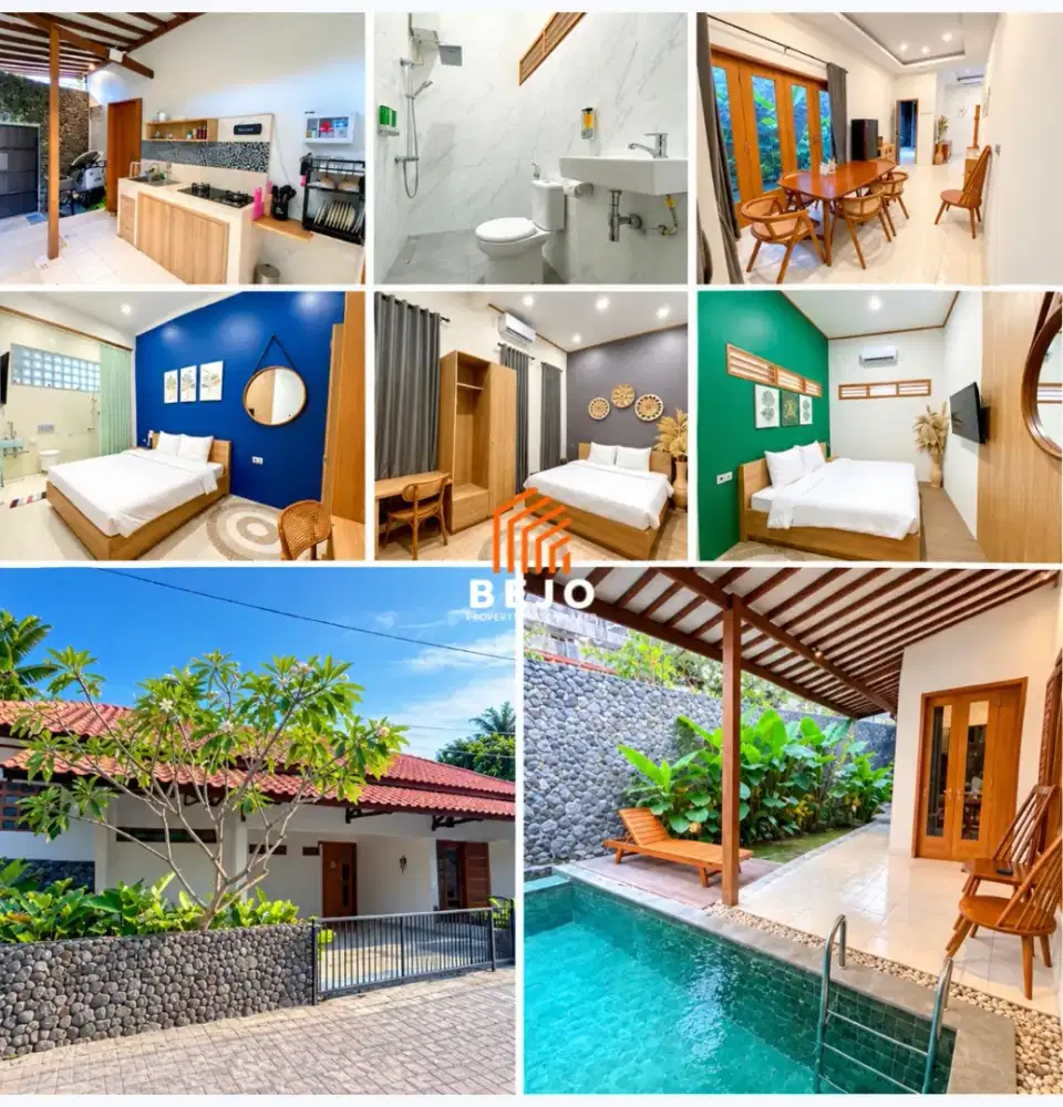 Disewakan Rumah dgn Private Swimpool dekat Ambarukmo plaza