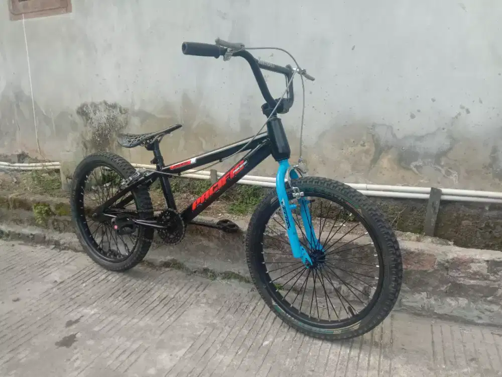 bmx hitam ukuran 20