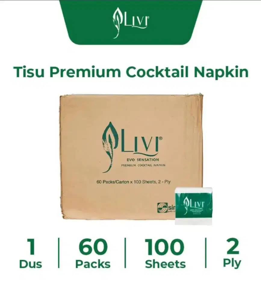Jual Tissue Livi Cokctail