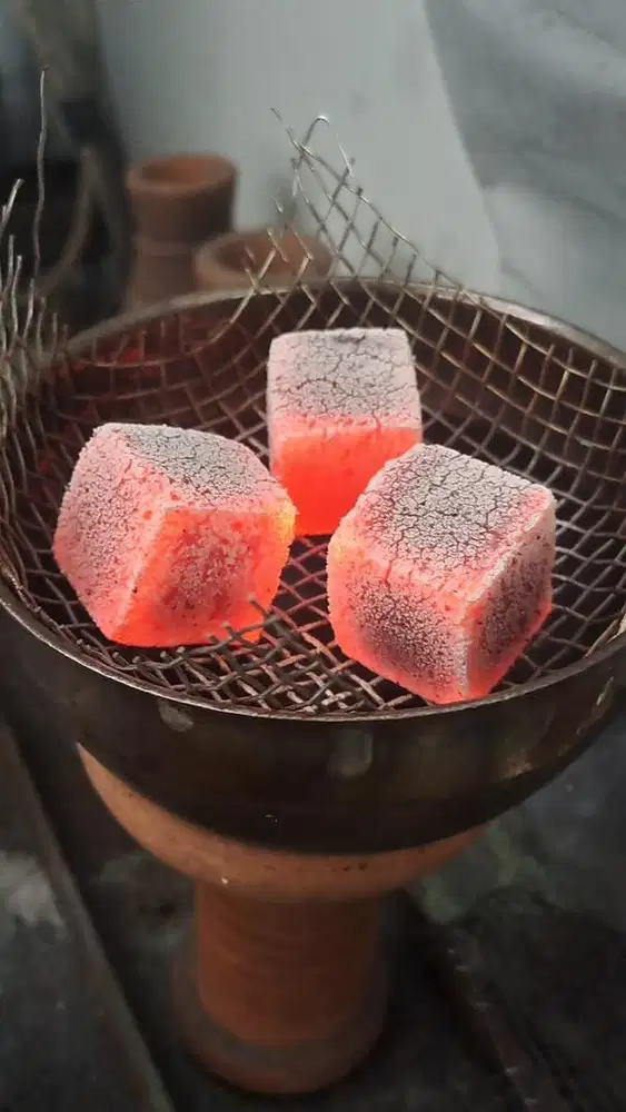 Arang Briket Shisha Cube