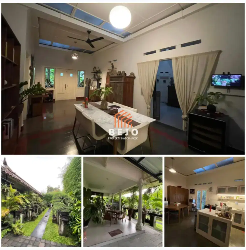 Dijual rumah asri cocok investasi di tengah kota