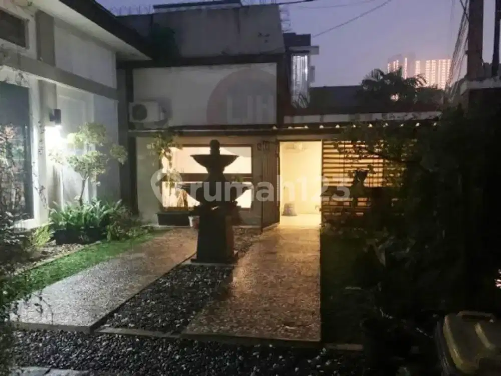 Rumah Gandeng 3 Pinggir Jalan Bintaro Tangerang Selatan