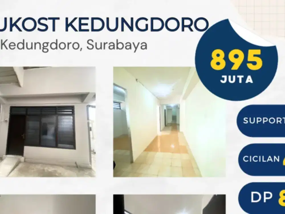 Rumah Kost Tengah Kota 800jt an Belasan Kamar