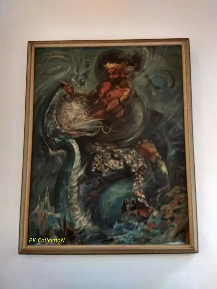 Lukisan Oil on Canvas