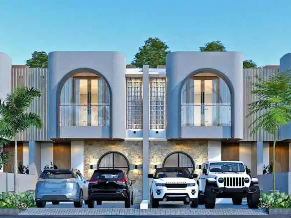 Rumah Scandinavian di Pesanggrahan Denpasar