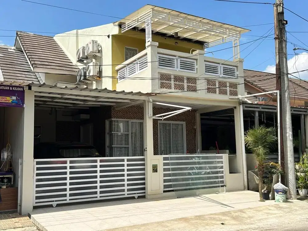 Sewa Rumah 4 kamar furnish 2 Lt Full AC di Metland Cibitung
