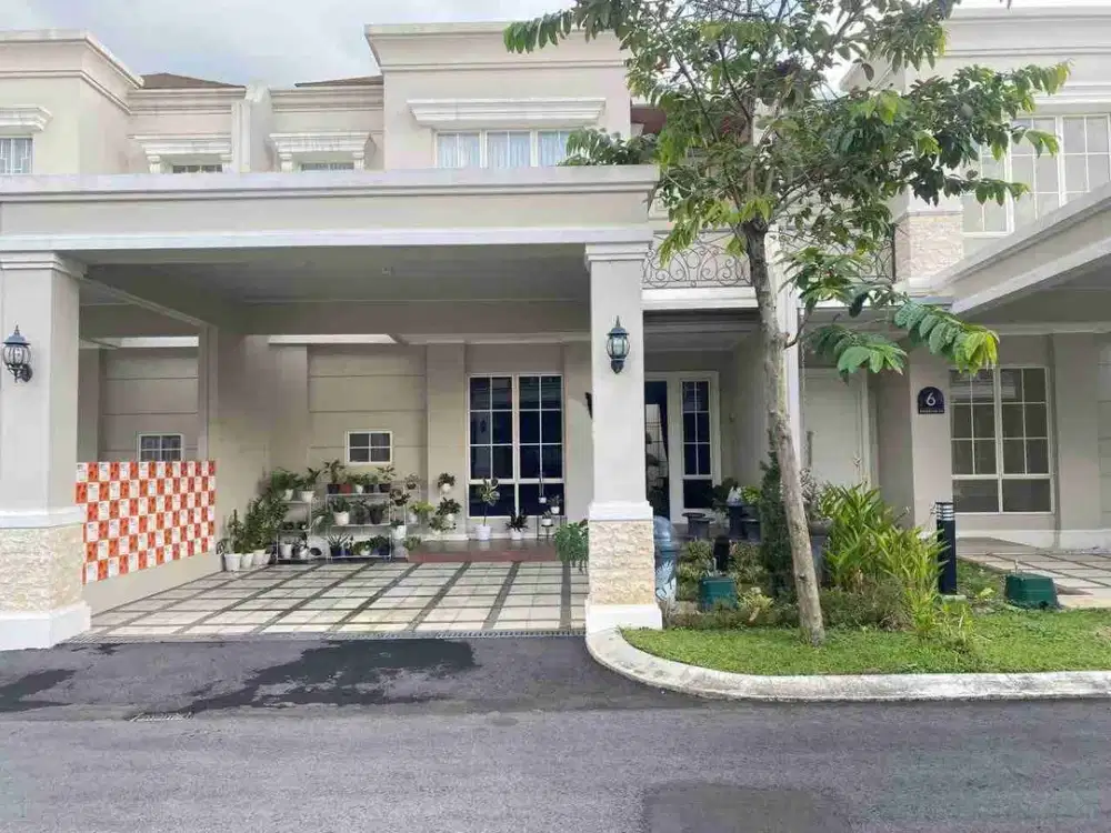 Rumah Baru Full Furnished di dalam Cluster Dekat Danau Podomoro Park Bandung