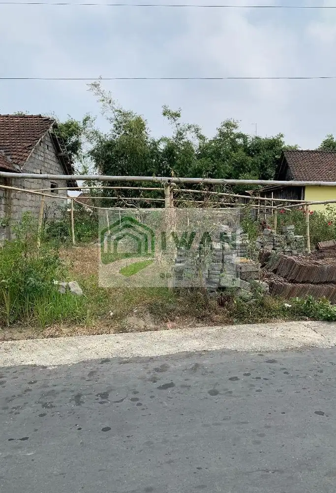 Tanah Pekarangan Iklim Sejuk Dapat View Gunung Hadap Jalan Aspal