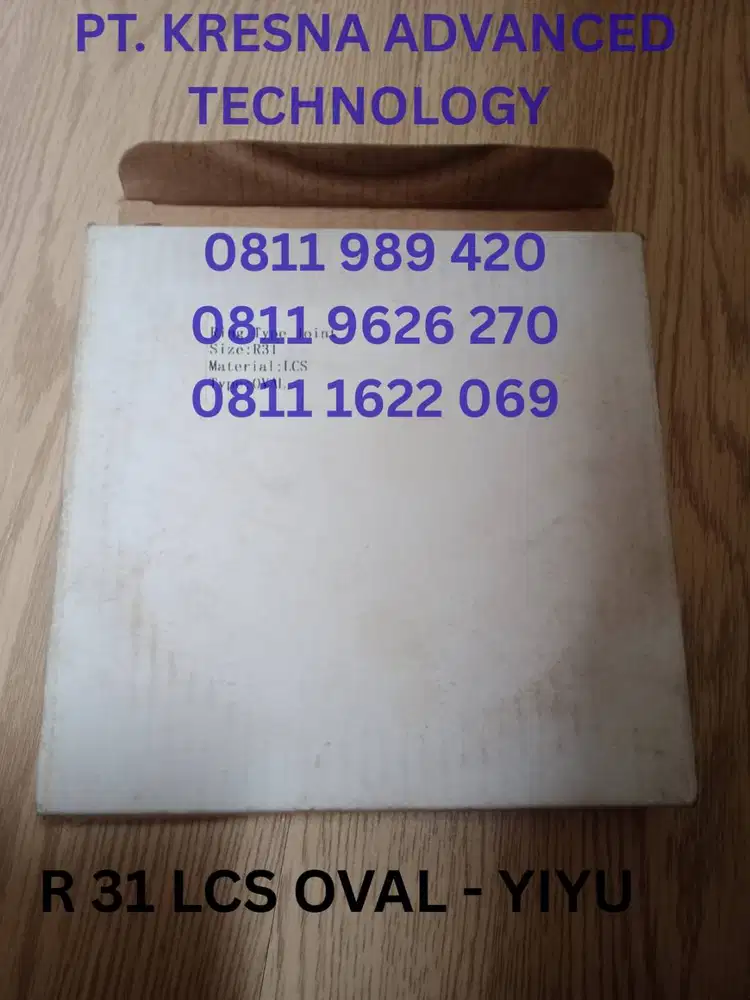 Ring Gasket R 31 LCS Oval, Merek Yiyu