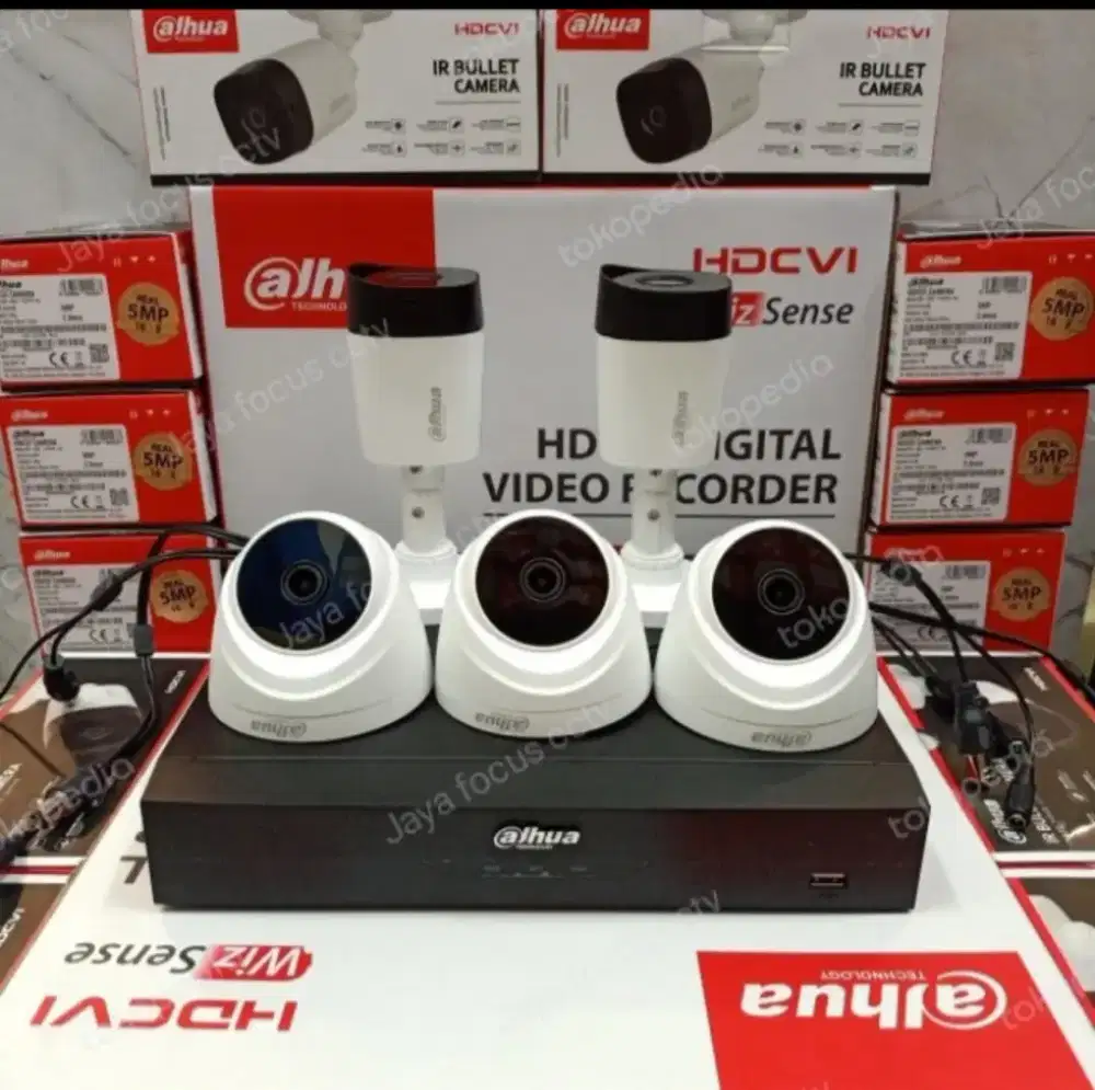 Paket CCTV 2Mp Gratis Pasang Bisa Online Hp