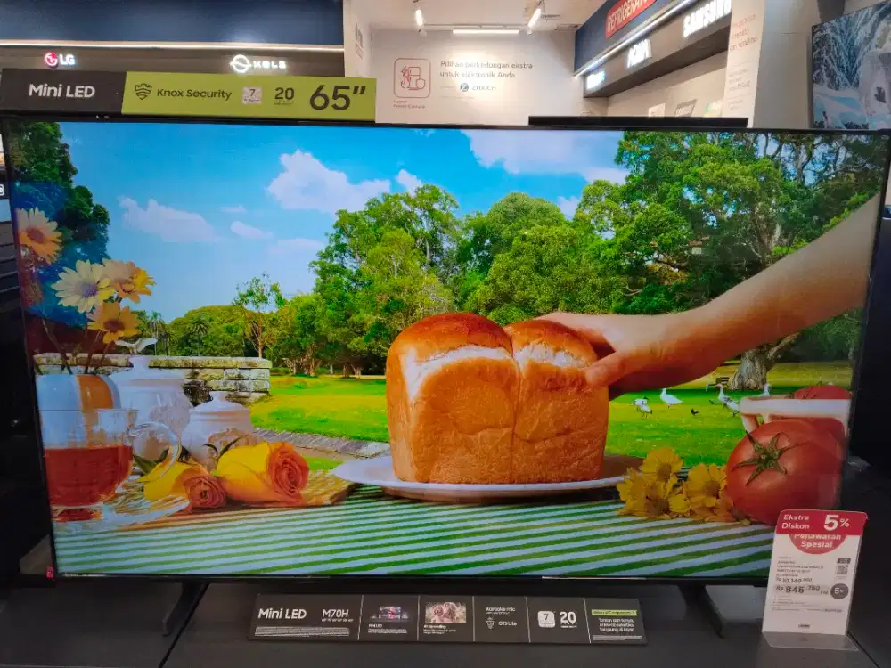 SAMSUNG 65 INCH SERI MINI LED