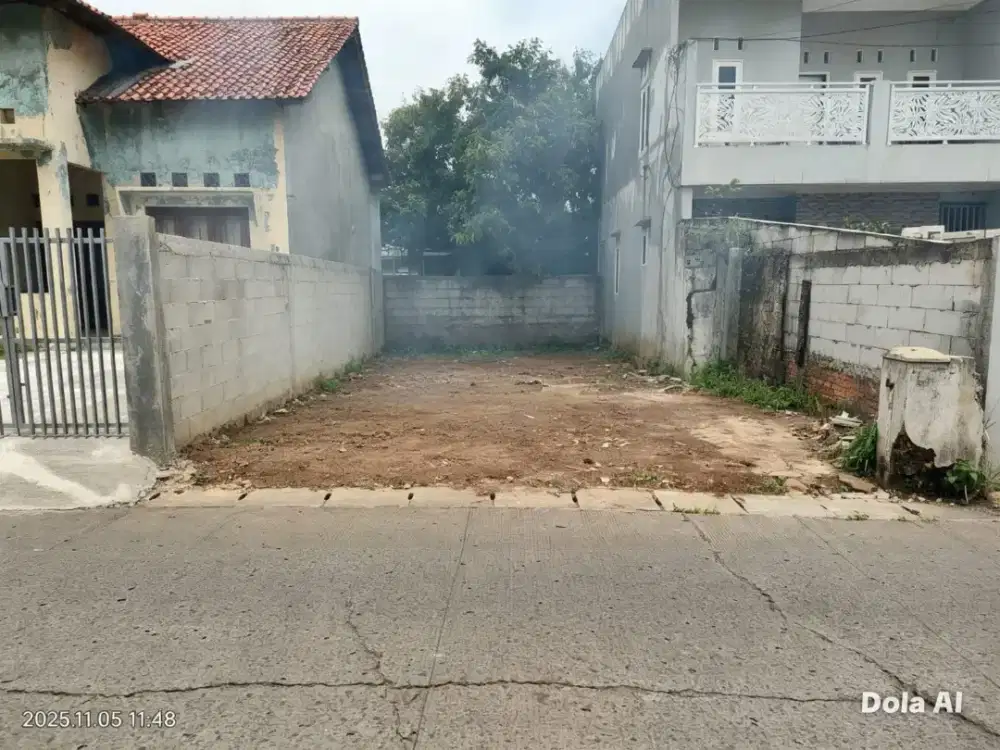 Tanah dijual pinggir jalan 190m²(3.5Jt) Cilangkap Tapos Depok