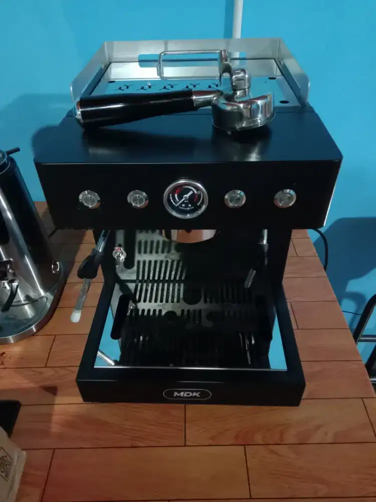 mesin espresso dan grinder