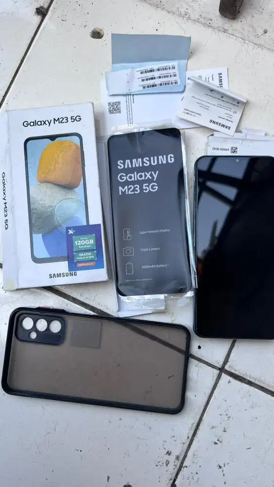 Samsung m23 5G NFC ram 6/128gb dual sim micro sd
