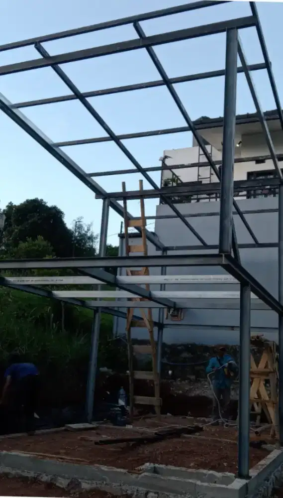 Jasa pemasangan kontruksi baja