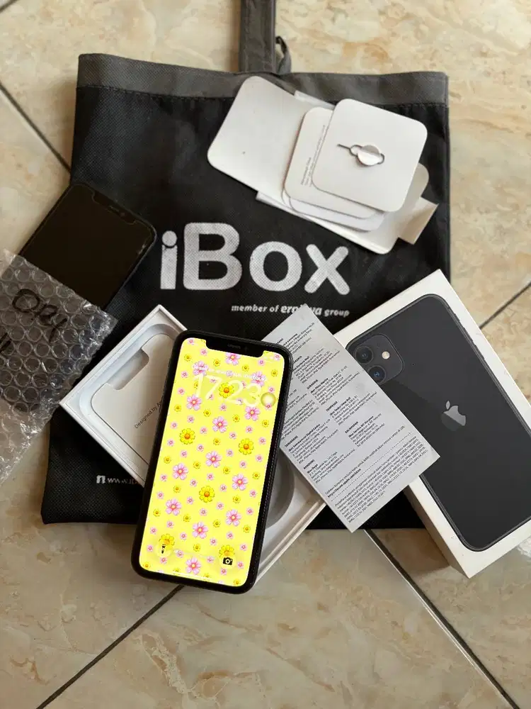 iPhone 11 128GB Resmi iBox | Ex Pemakaian Pribadi | Siap Pakai