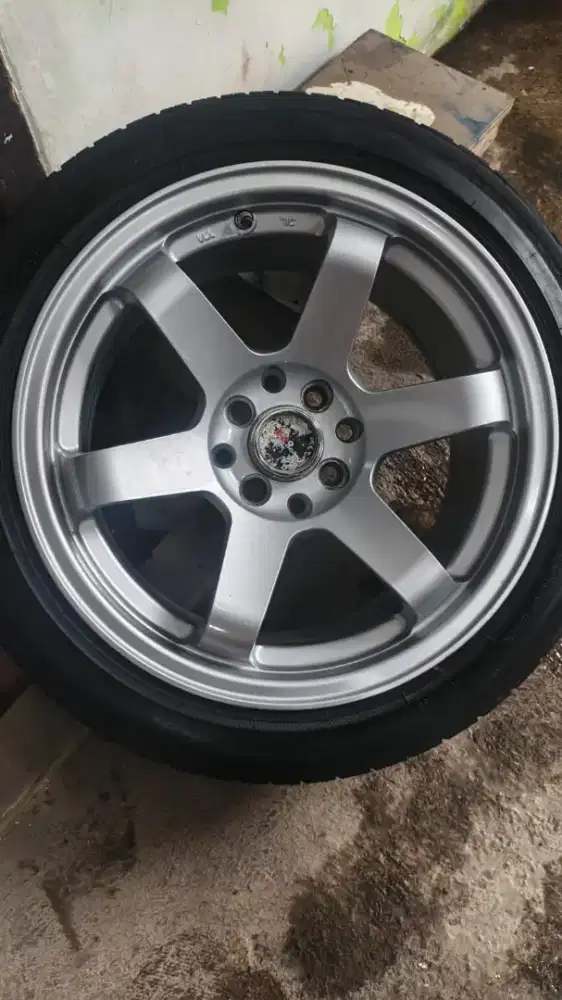 TE37 R16 double pcd cari kembalian