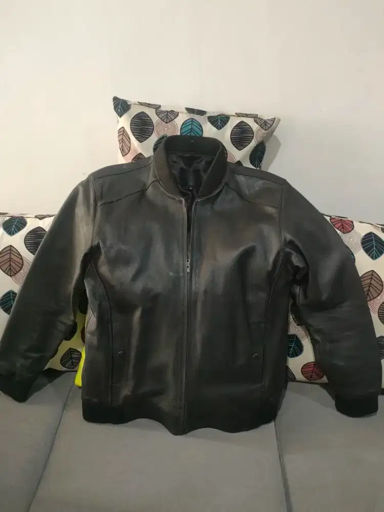 Jaket Kulit Domba Asli Good Condition