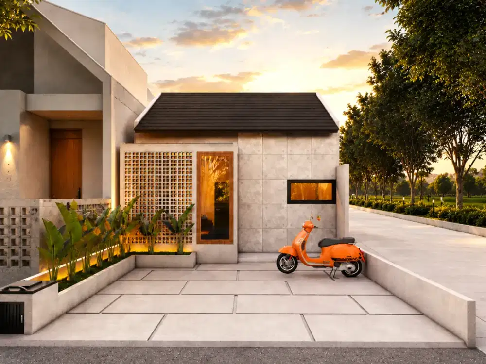 Rumah Jogja Bisa Dicicil Carport 2 Mobil 500 meter dari Jl Magelang