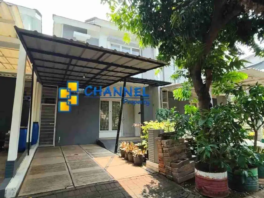 DI SEWAKAN Rumah Cluster 2 Lantai Full Furnished Dekat Stasiun Delatinos BSD, An