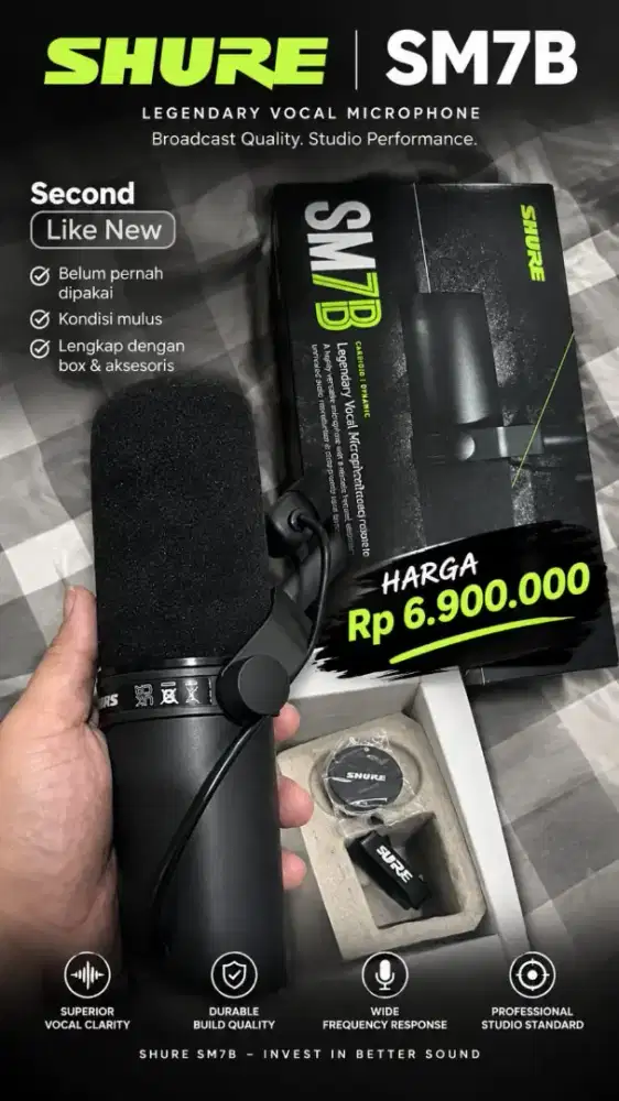 Microphone Shure SM7B