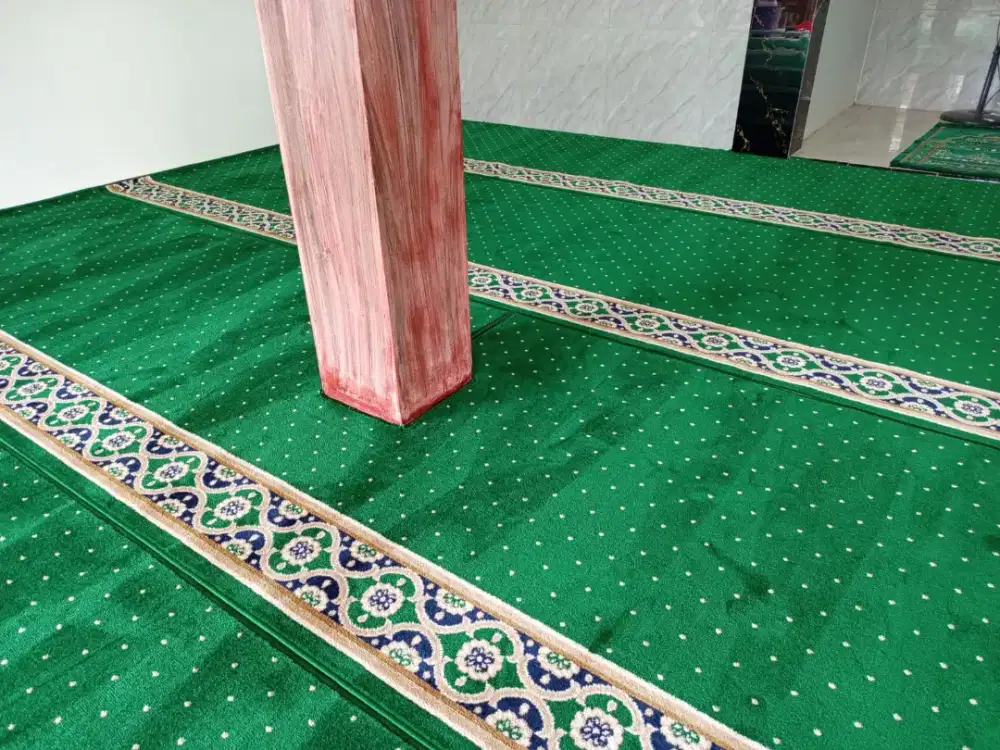 Karpet Masjid Lokal Halus Terjangkau - Classic 11mm Gratis Pasang