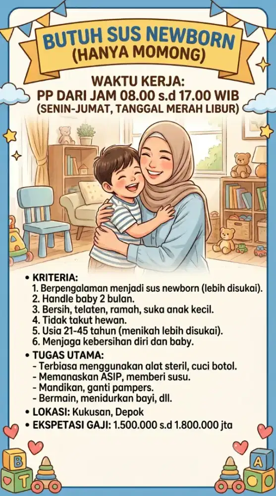 Baby sitter/Art momong bayi