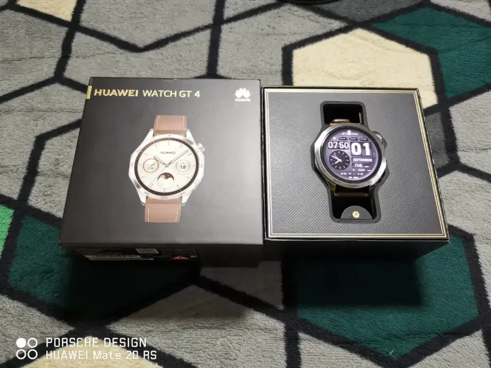 Huawei Watch GT 4 Brown 46mm Garansi Resmi sampai 2027