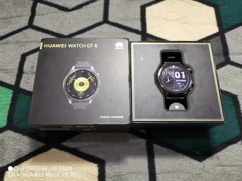 Huawei Watch Gt 6 Mulus Fullset Garansi 2027